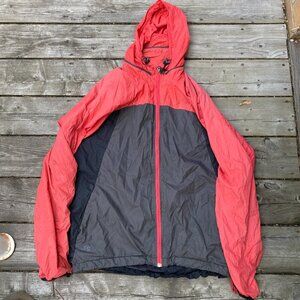 Vintage Nike Gray Tag Windbreaker Jacket Pink Large Womens